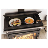 Thermorossi Agora Kaminofen - 12,3 kW Gusseisen Schwarz