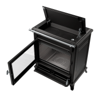 Thermorossi Agora Kaminofen - 12,3 kW Gusseisen Schwarz