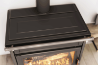 Thermorossi Agora Kaminofen - 12,3 kW Gusseisen Schwarz