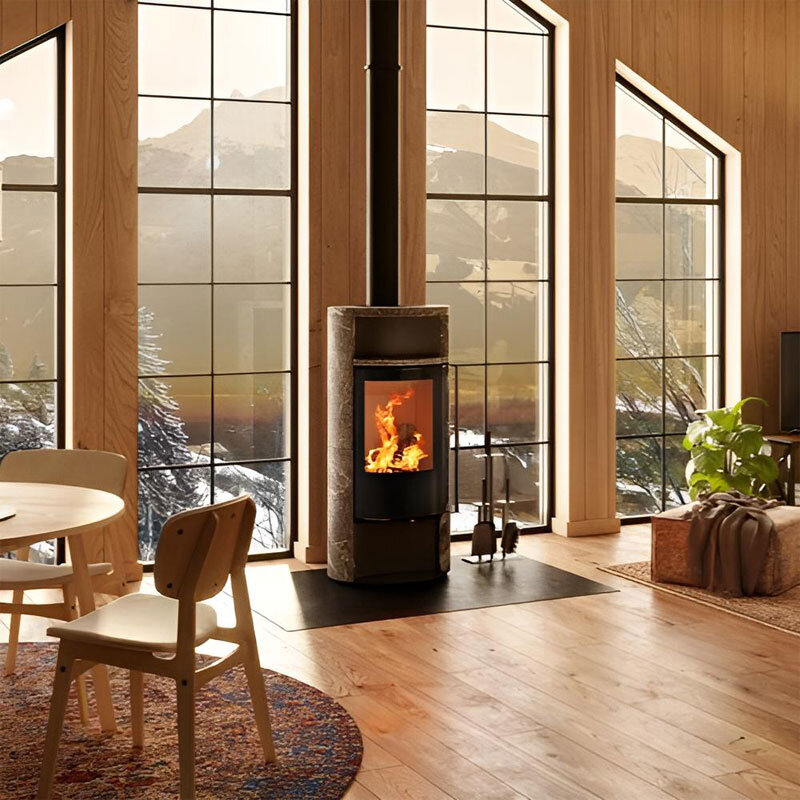Kaminofen Spartherm Sino L 5,9 kW in 2 verschiedenen Steinvarianten erhältlich
