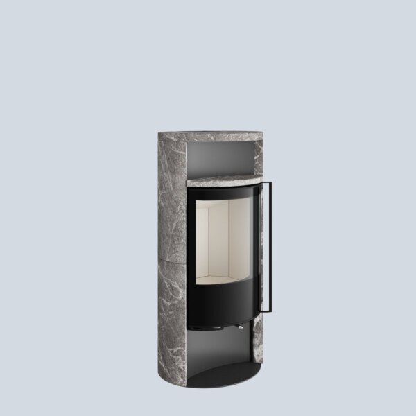 Kaminofen Spartherm Sino L 5,9 kW in 2 verschiedenen Steinvarianten erhältlich