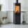 Kaminofen Scan 80-2 schwarz 6 kW Sockel mit Tür