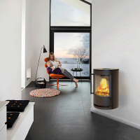 Kaminofen Wiking Luma 2 – 7 kW, wandhängend...