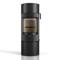 Kaminofen Scan 84-1 Modern &ndash; Skandinavisches Design in Schwarz oder Grau