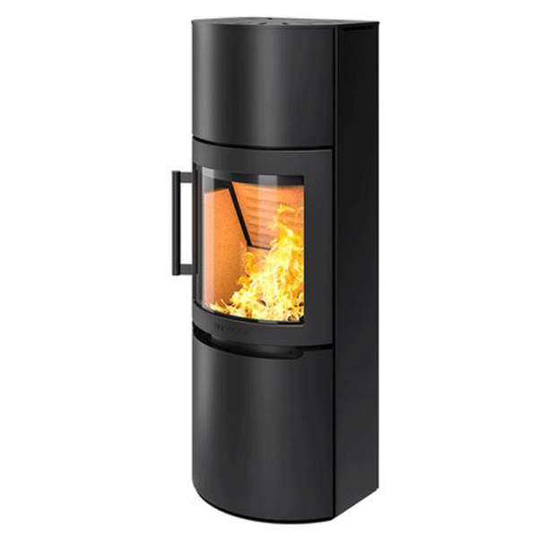 Kaminofen Wiking Mala 6 – Stahl Schwarz oder Grau, 4,5 kW