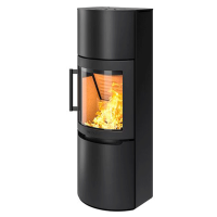Kaminofen Wiking Mala 6 – Stahl Schwarz oder Grau,...