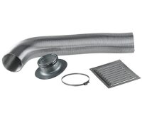 Verbrennungsluft-Kit für Varde Kaminöfen DN 80 mm