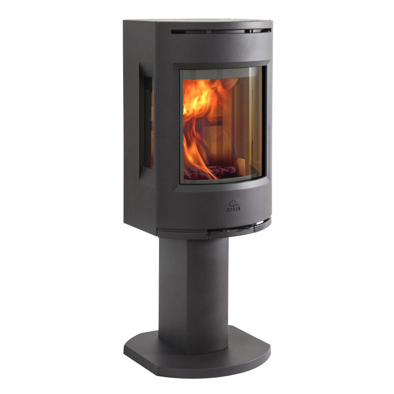 Kaminofen Jøtul F 137 Gusseisen mit Seitenscheiben 4,7 kW