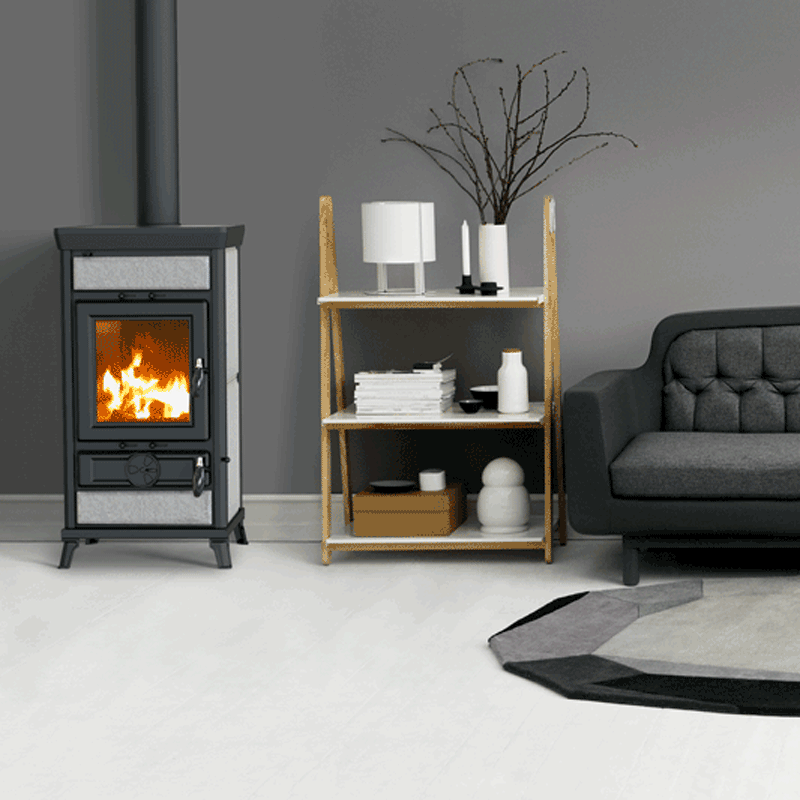 Kaminofen Thermorossi Ilaria EVO5 mit 10,3 kW – in verschiedenen Ausführungen