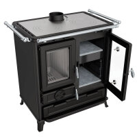 Thermorossi Klarissa Evo K&uuml;chenofen mit Doppel-Backfach &amp; Gusskochplatte 8,2 kW