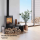 Wiking Miro 2 Kaminofen mit Sockel – 4,9 kW in Schwarz oder Grau