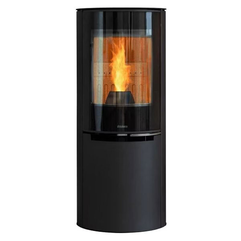 Hybridofen Aduro H4 Lux 7 kW Kombiofen mit integriertem Wifi und Vollglastür