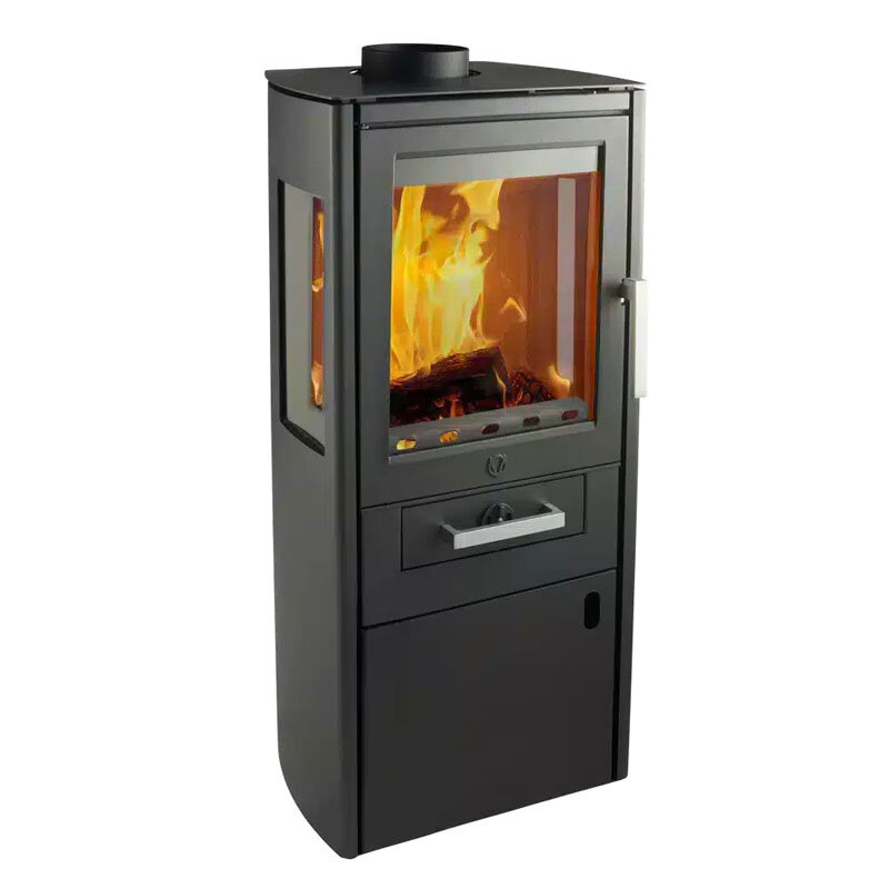 Kaminofen VARDE OVNE Bornholm mit Seitenscheiben 5,5 kW