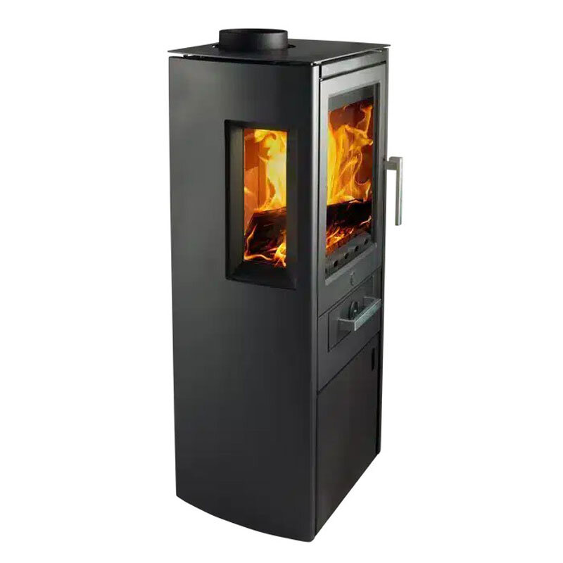 Kaminofen VARDE OVNE Bornholm mit Seitenscheiben 5,5 kW