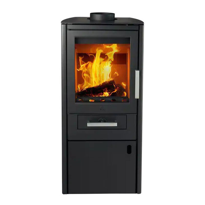 Kaminofen VARDE OVNE Bornholm mit Seitenscheiben 5,5 kW