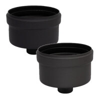 Pelletrohr Ofenrohr Kondenskapsel 1,2 mm Stahl Senotherm...