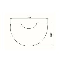 Austroflamm Glasvorlegeplatte Clou Compact Pellet