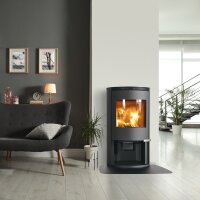 Kaminofen ILD 9 ECO Stahl schwarz 6,5 kW