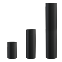 Rauchrohr Ofenrohr Längenelemente Senotherm schwarz