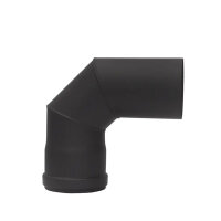 Pelletrohr Rauchrohr Bogen dreiteilig 90° ohne...