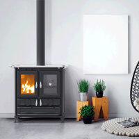 Thermorossi Klaretta Evo K&uuml;chenofen mit gro&szlig;em Backfach &amp; Kochplatten 8,2 kW