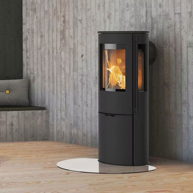 Kaminofen Lotus Liva 6 G mit Seitenscheiben 5 kW 3 Griffvarianten wählbar