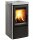 Kaminofen VARDE OVNE Aura 3 grau mit Naturstein 5,0 kW