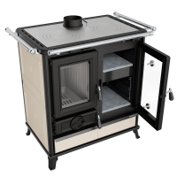 Thermorossi Melissa Evo Küchenofen – Maiolica Keramik Beige 8,2 kW