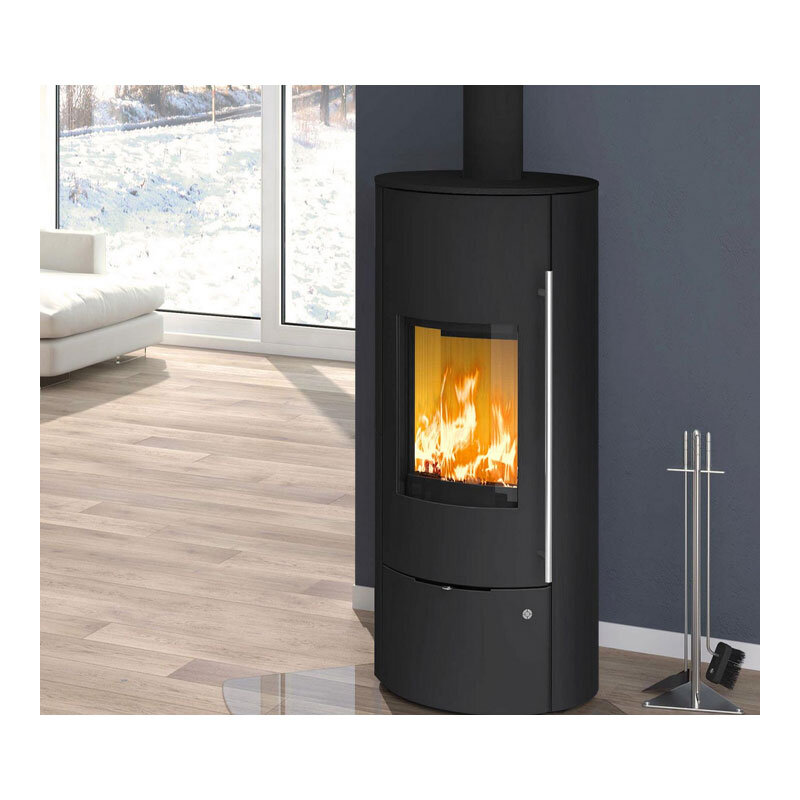 Olsberg Tolima Aqua II Compact Kaminofen wasserführend Verkleidung Keramik Caffe Freddo