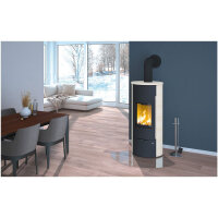 Olsberg Tolima Aqua II Compact Kaminofen wasserführend Verkleidung Keramik Caffe Freddo