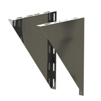 Doppelwandige Edelstahlschornstein Wandkonsolblech...