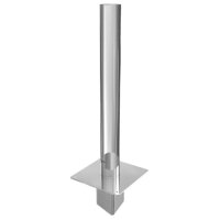 Einwandige Edelstahlschornsteinverlängerung DN 160...