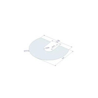 Glasvorlegeplatte Cera Rondotherm, Titan, Solitherm...
