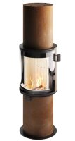 Kaminofen Cera Faro 6 kW CORTEN-Stahl