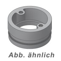 Verbrennungsluftanschluß hinten/unten für HWAM