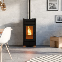 Thermorossi Mood Plus Evo Pelletofen 10,0 kW kanalisierbar