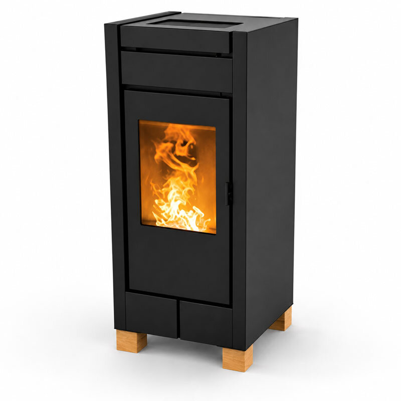 Thermorossi Movida Pelletofen 9,5 kW kanalisierbar