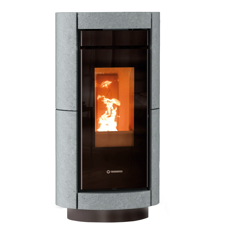 Thermorossi Dorica Stone Natural Air Evo Pelletofen 11,3 kW Speckstein