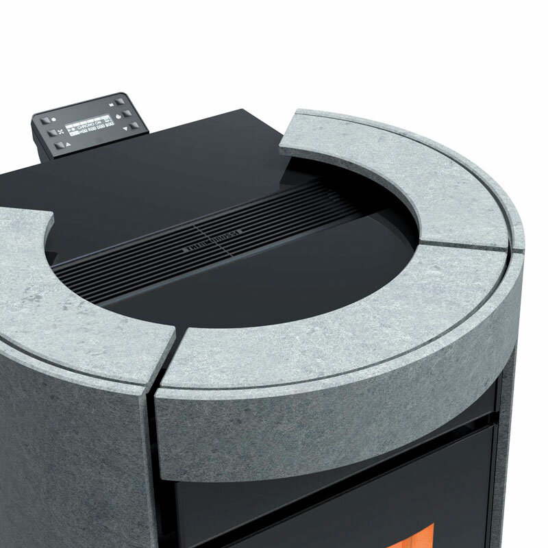 Thermorossi Dorica Stone Natural Air Evo Pelletofen 11,3 kW Speckstein