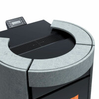 Thermorossi Dorica Stone Natural Air Evo Pelletofen 11,3 kW Speckstein